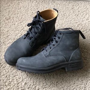 Blundstone 1936 Lace Up Rustic Black Womens 6